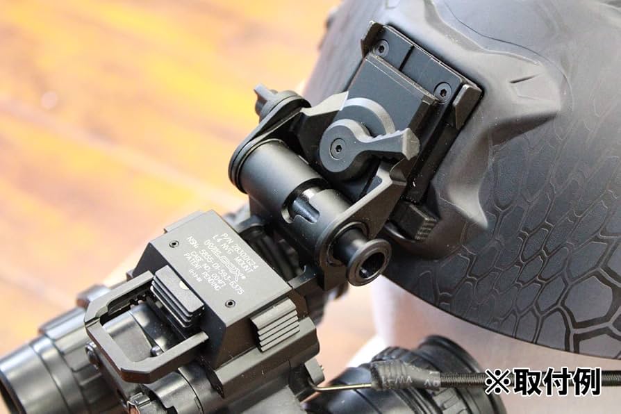 Wilcox L4 G24 タイプ NVG マウント　金属製　ブラック　PVS Wilcox L4 G24 Mount | Night Vision Devices